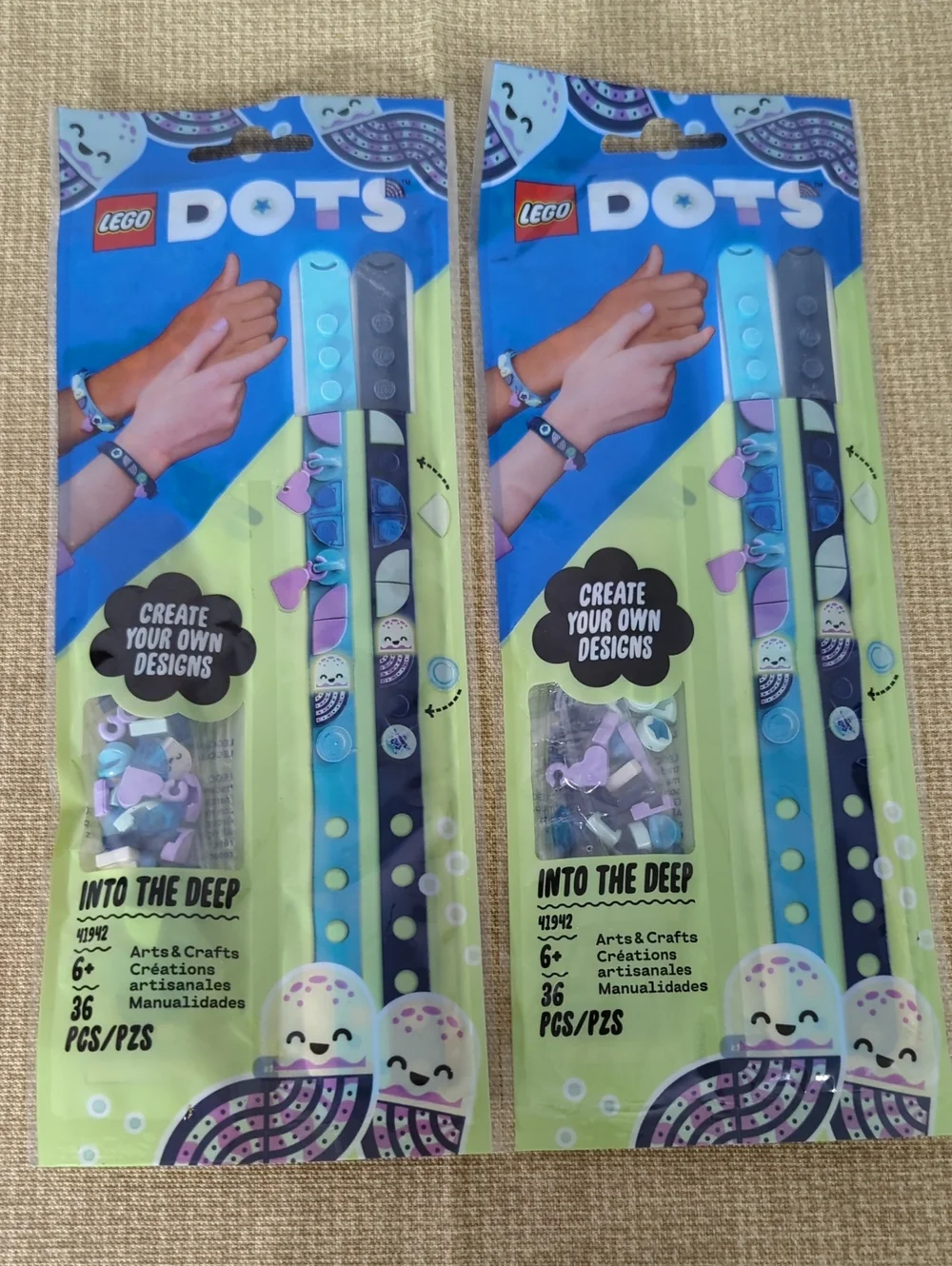 LEGO Dots Into The Deep Bracelet Kit Set Of 2 Packs (Each Pack Makes 2)
